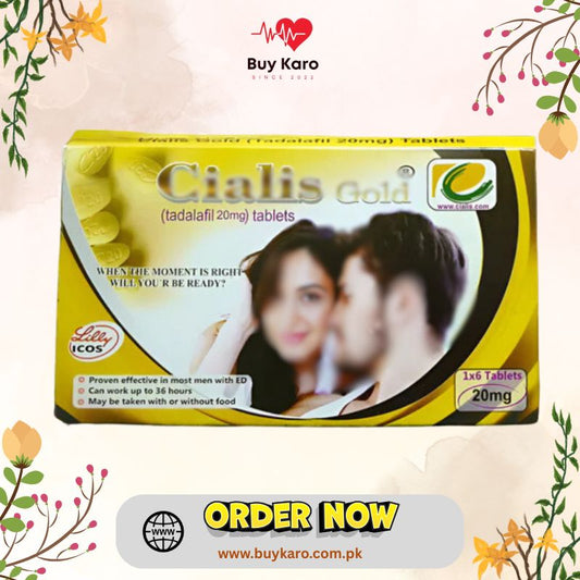 Cialis Gold 20mg Tadalafil ( Pack Of 6 )