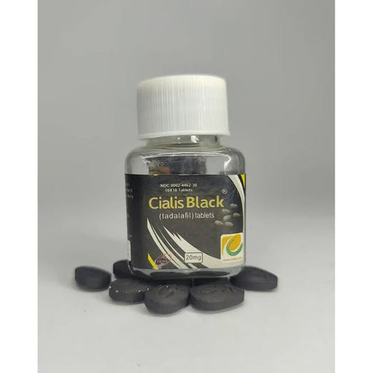 Ci@lis Black 20mg 10x Tad@lafil - Made in UK