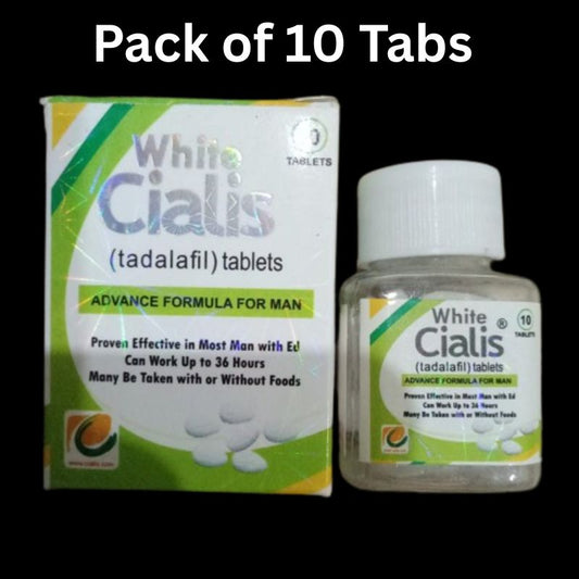 Ci@lis White 20mg 10x - Made in UK